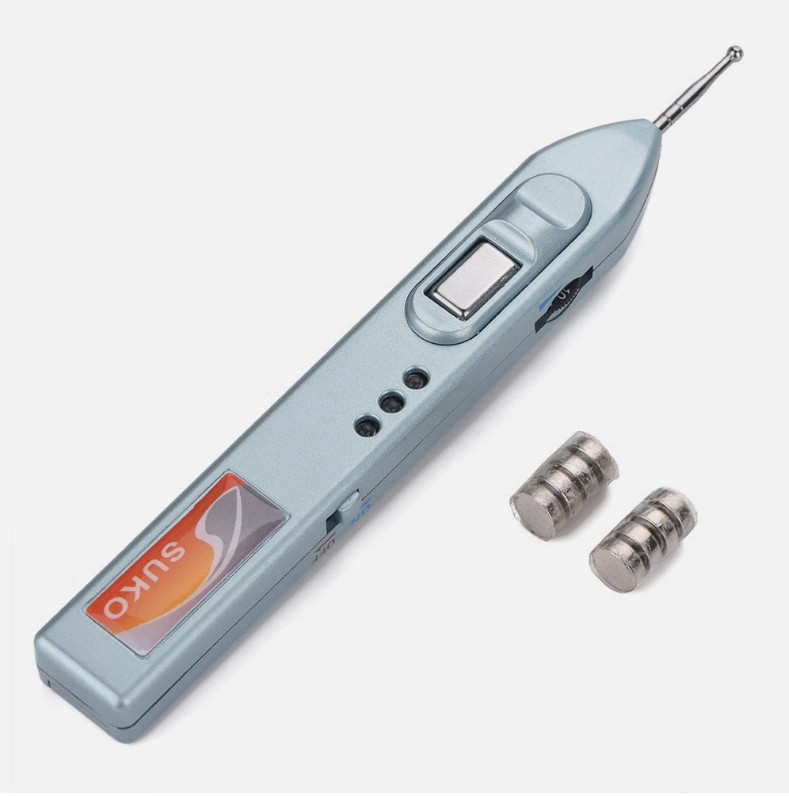 Auricular Points Detector Automatic Ear Detection Pen Warning Sound Acupressure