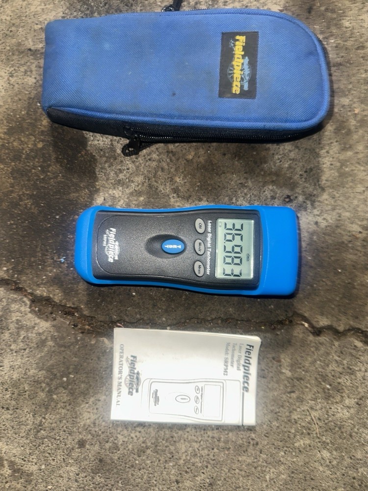 fieldpiece srpm2 lacer digital tachometer