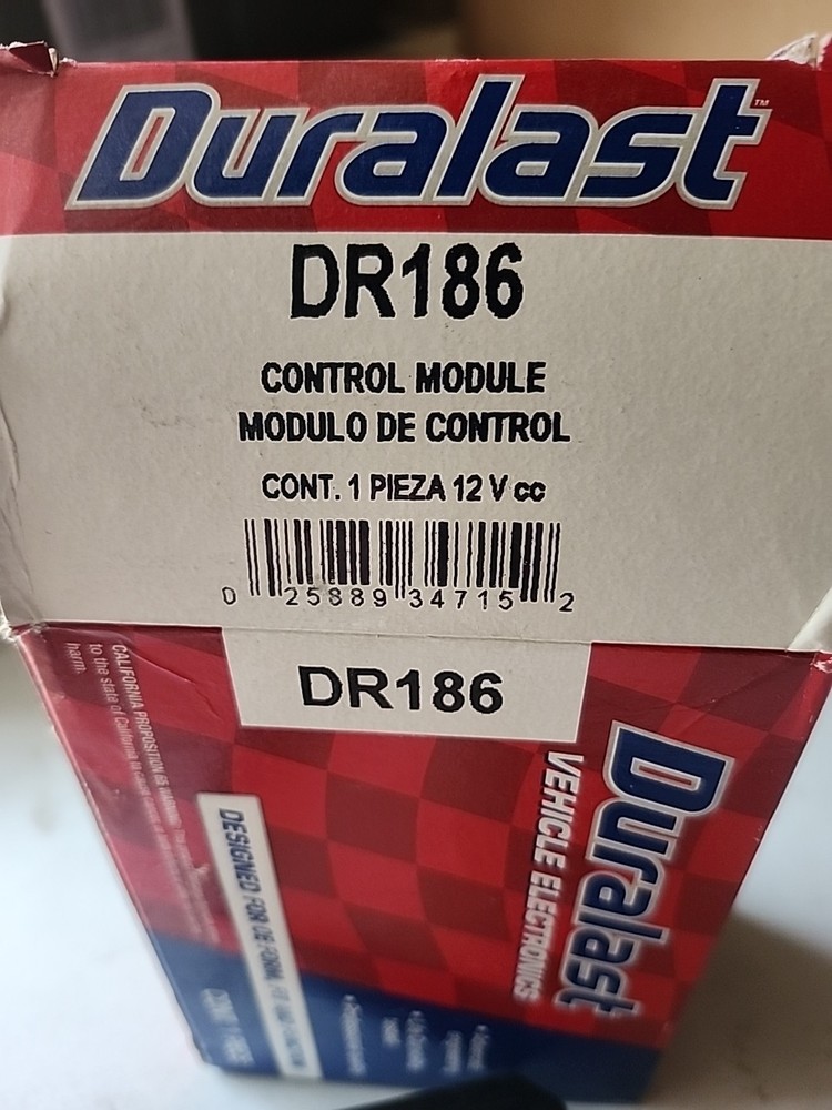 Duralast DR186 IGNITION CONTROL MODULE