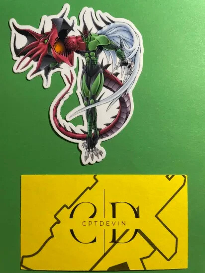 Elemental HERO Flame Wingman Waterproof Sticker | Yu-Gi-Oh!