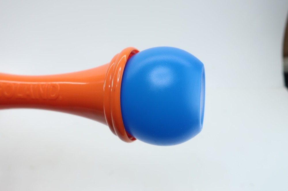 Legoland Everything is Awesome Orange Blue Light Up Refillable Bubble Wand