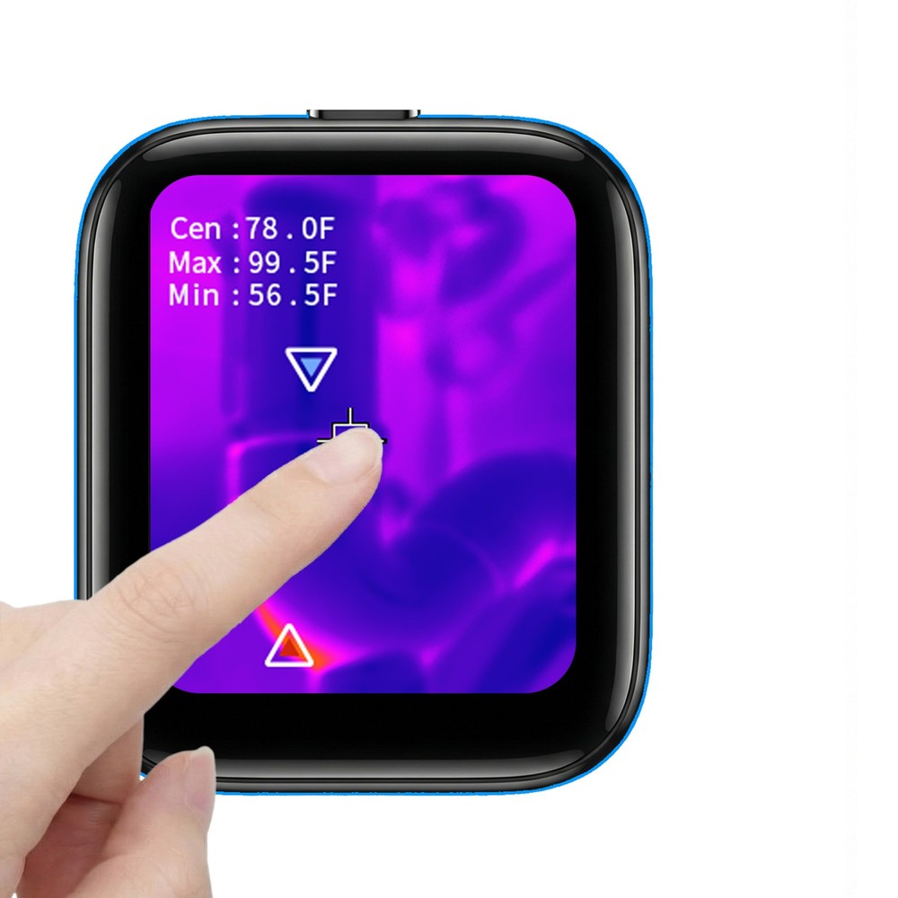 Compact Mini Blue Infrared Thermal Camera 80x60 Resolution Ideal for Beginners