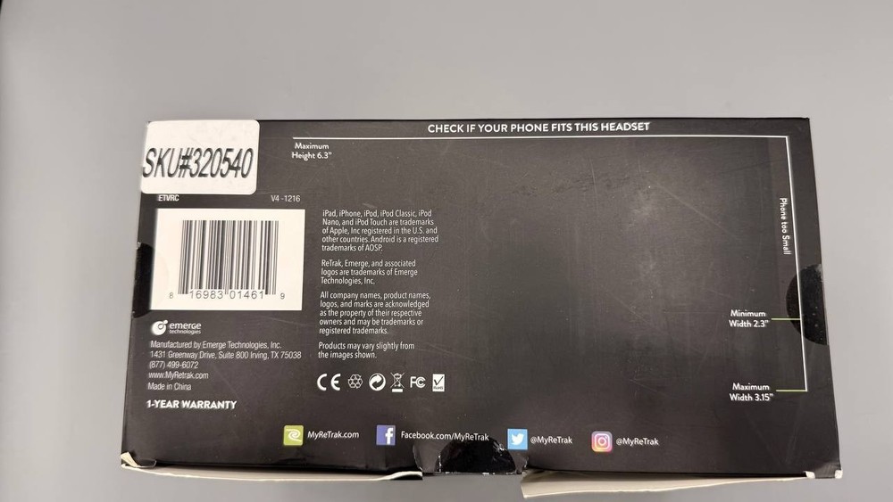 Utopia 360 Virtual Reality 3D Headset with Bluetooth Controller – New