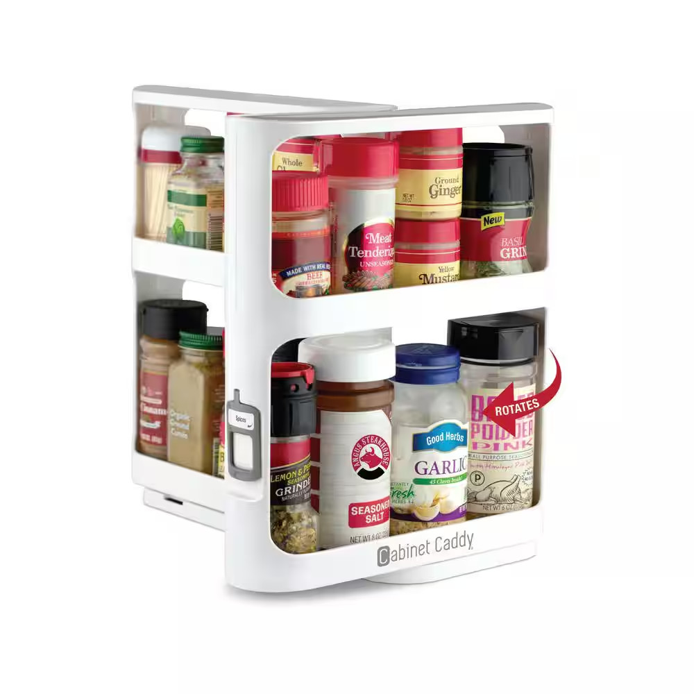 Cabinet Caddy, White