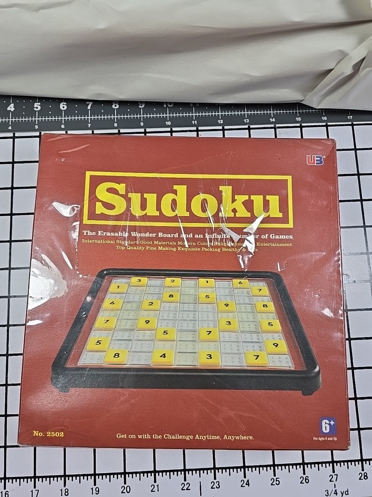 Sudoku Number Puzzle Board Game -