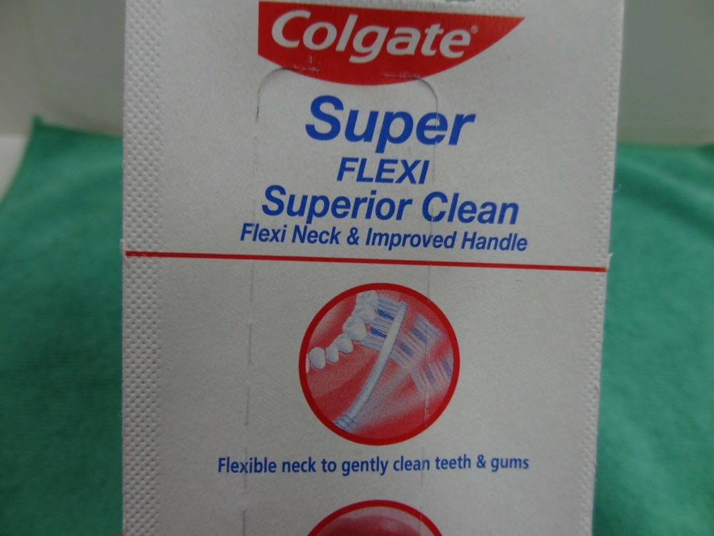 NEW Colgate Super Flexi Toothbrushes -3 Pack- Multi Color - MEDIUM