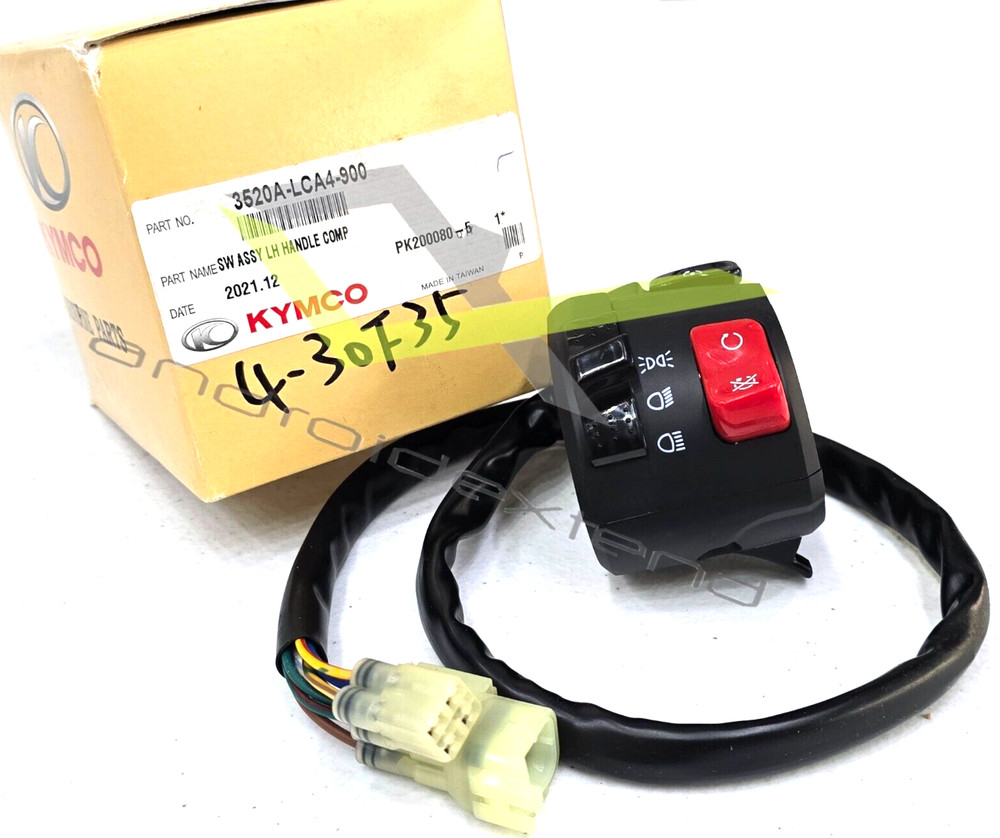 KYMCO MXU50/150 LEFT SWITCH HANDLE 3520A-LCA4-900