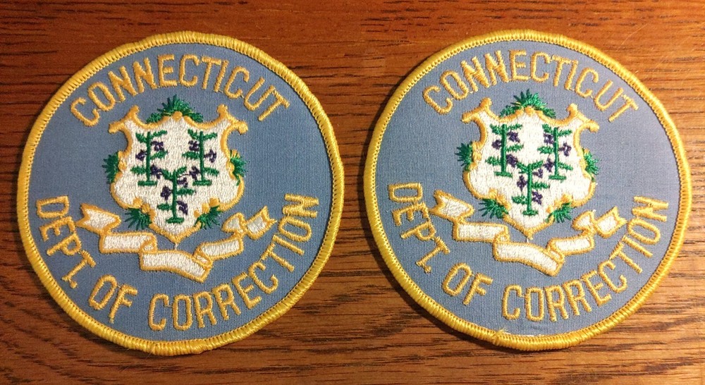 patch department of corrections connecticut shoulder patches shoulder type