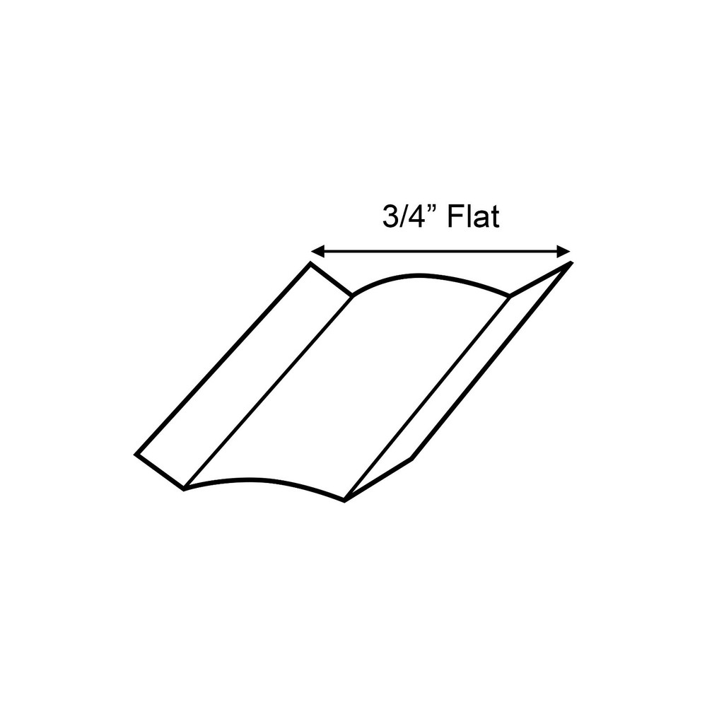 3/4" x 100 ft BLACK Vinyl Trim Molding Screw Cover RV Boat Camper Trailer 0.75"