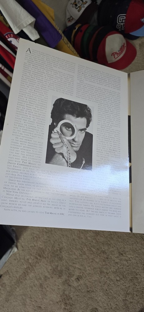 The Magic of David Copperfield - Signed 1992 Program Guide.