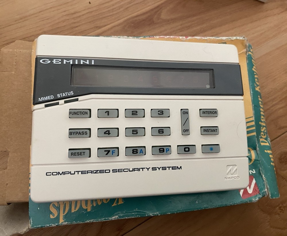 Napco Gemini Digital Keypad Controller