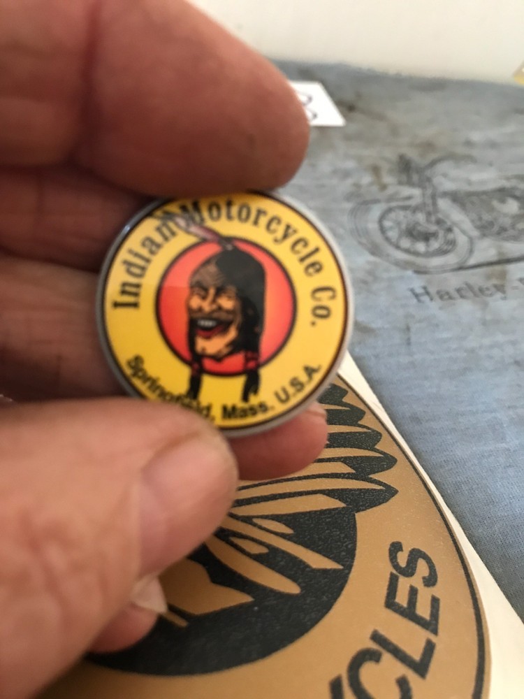 INDIAN MOTORCYCLE PIN SPRINGFIELD MA.