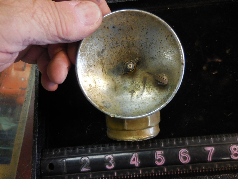 Antique AUTO-LITE Carbide Miners Lamp
