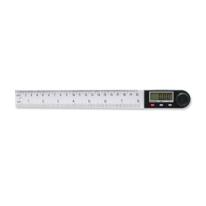 Digital Angle Finder Protractor 200mm 7” LCD Angle Ruler Measuring Tool