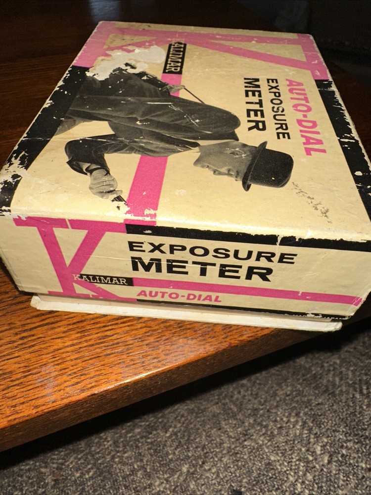Vintage Kalimar Exposure Meter Model A-1 Complete In Box