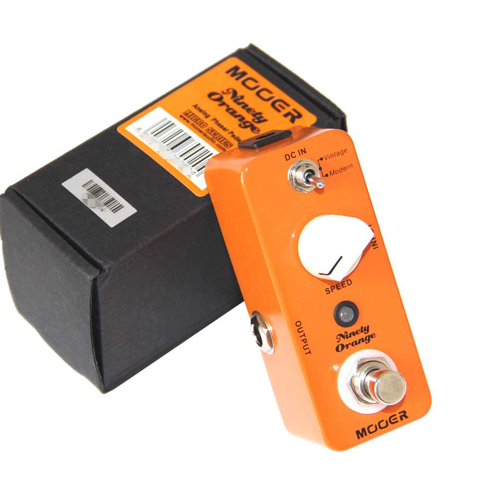Ninety Orange Micro Mini Analog Phaser Electric Guitar Effect Pedal True Bypass