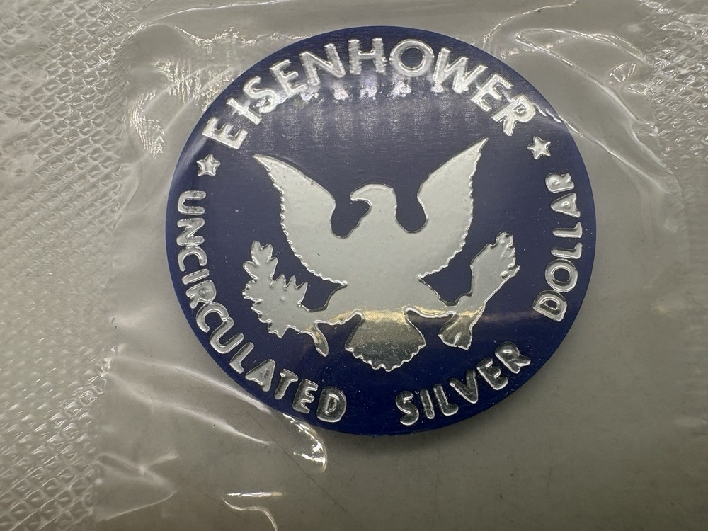 1971 Eisenhower Uncirculated Silver Dollar In Original Package (s)