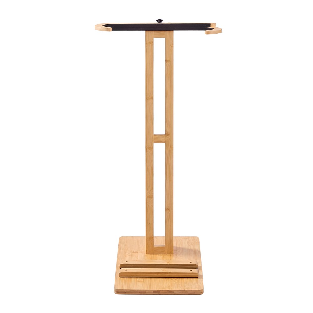 Uimoso Adjustable Wooden Surfboard Rack for Vertical Storage and Display