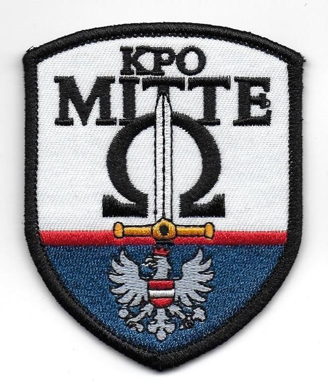 AUSTRIA OMEGA POLICE patch