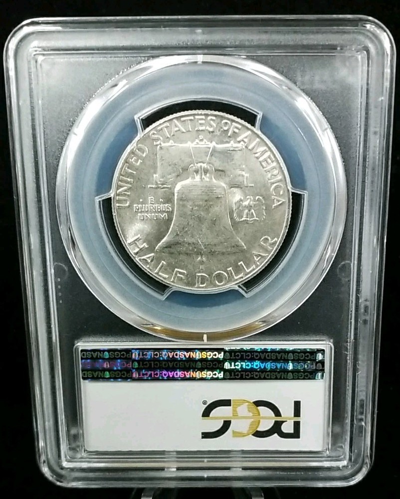 1962-D 50C Franklin Half Dollar PCGS MS64 #7372