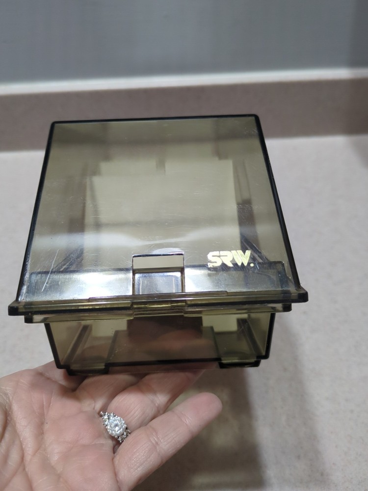 Vintage SRW 3.5” Diskette File Holder