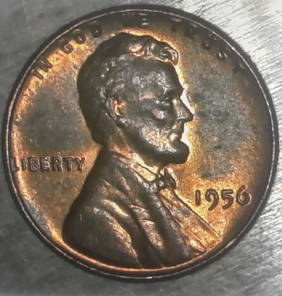 1956P AU Lincoln Wheat Cent