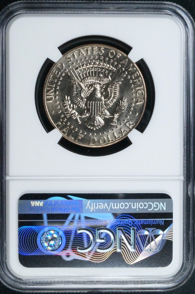 1985-P Kennedy Half Dollar – NGC MS 66