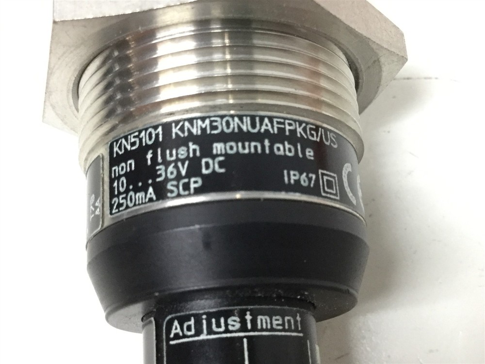 ifm Efector KN5101 KNM30NUAFPKG/US Capacitive Level Sensor Switch 24VDC NO PNP