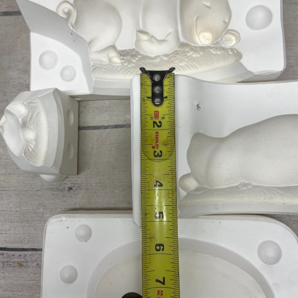 Schmid Ceramic Slip Casting Mold Sleeping Pig #1000