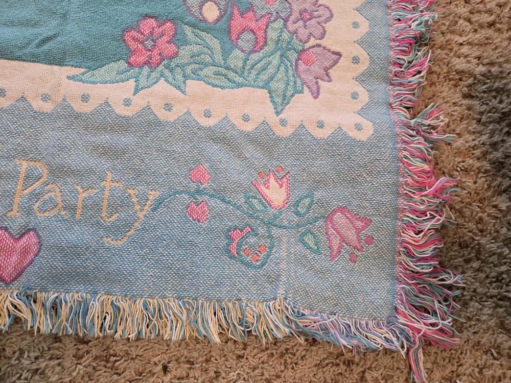 Teddy Bear Tea Party Tapestry