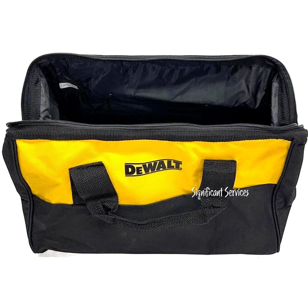 DeWALT 12" Heavy Duty 20V Rails Contractor Storage Carry Case Drill Tool Ba