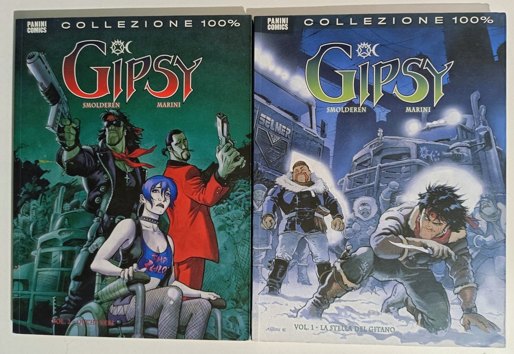 Smolderen / Marini: GIPSY #1/#2 (Complete) Panini Comics 2011/2012