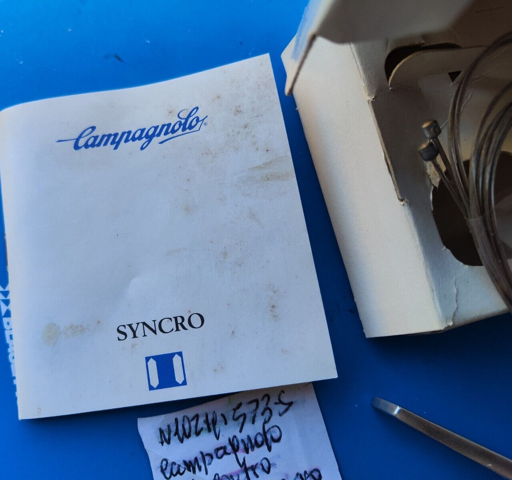 CAMPAGNOLO CONTROL KIT RECORD SYNCRO 2 IN ORIGINAL BOX LEVE COMANDO