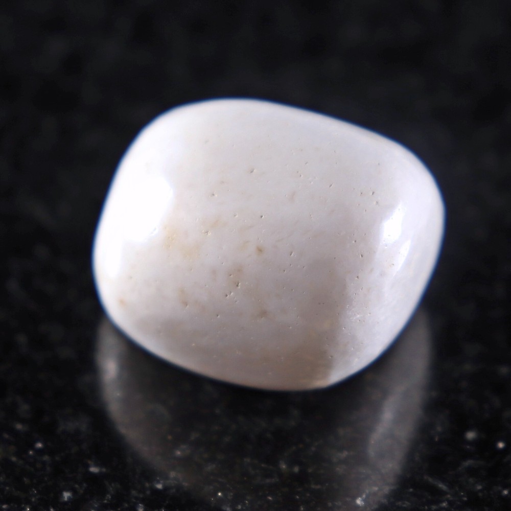 Tumbled Polished Stone: Scolecite from India (SCO62)