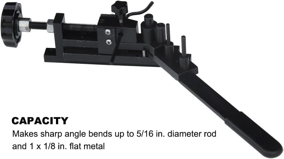 Mini Universal Wire Bender for Precision Metal Bending - Vise-Mount Ready