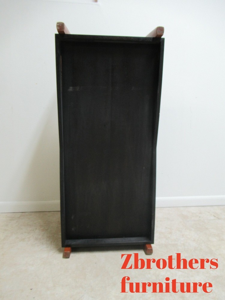 Custom Designer Post modern Teak Trunk Blanket Chest Bench Coffee table