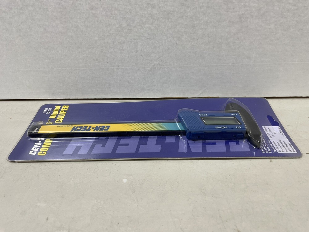 Cen-Tech 6" Composite Digital Caliper Shock Proof #93293