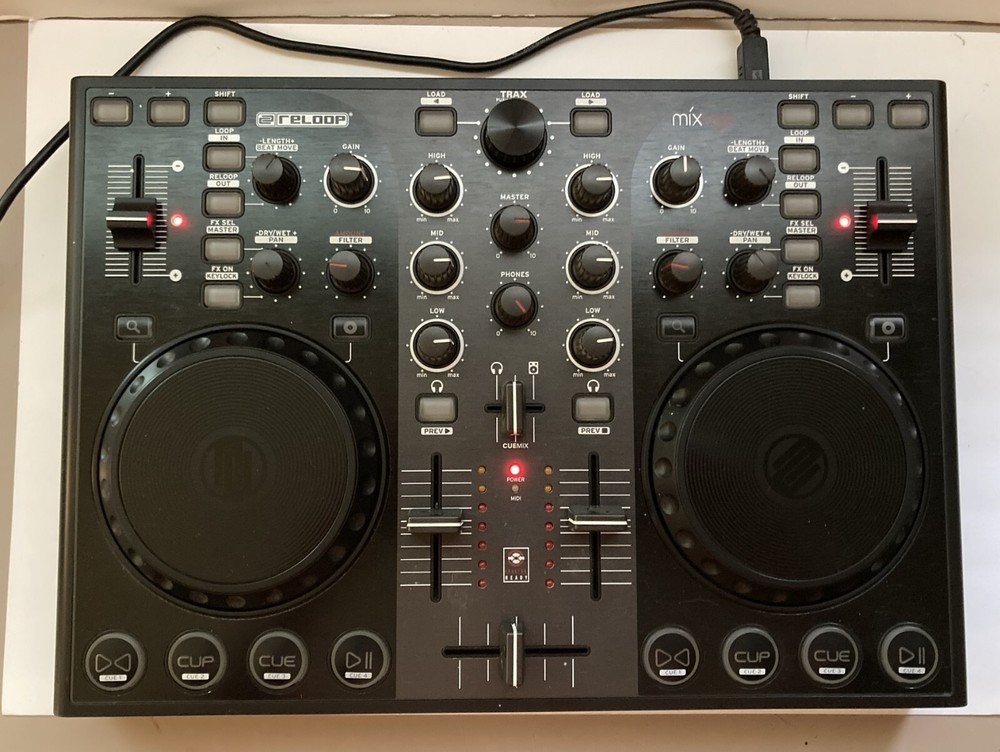 Reloop MIXAGE MK2 Interface Edition Professional DJ-USB/MIDI Controller