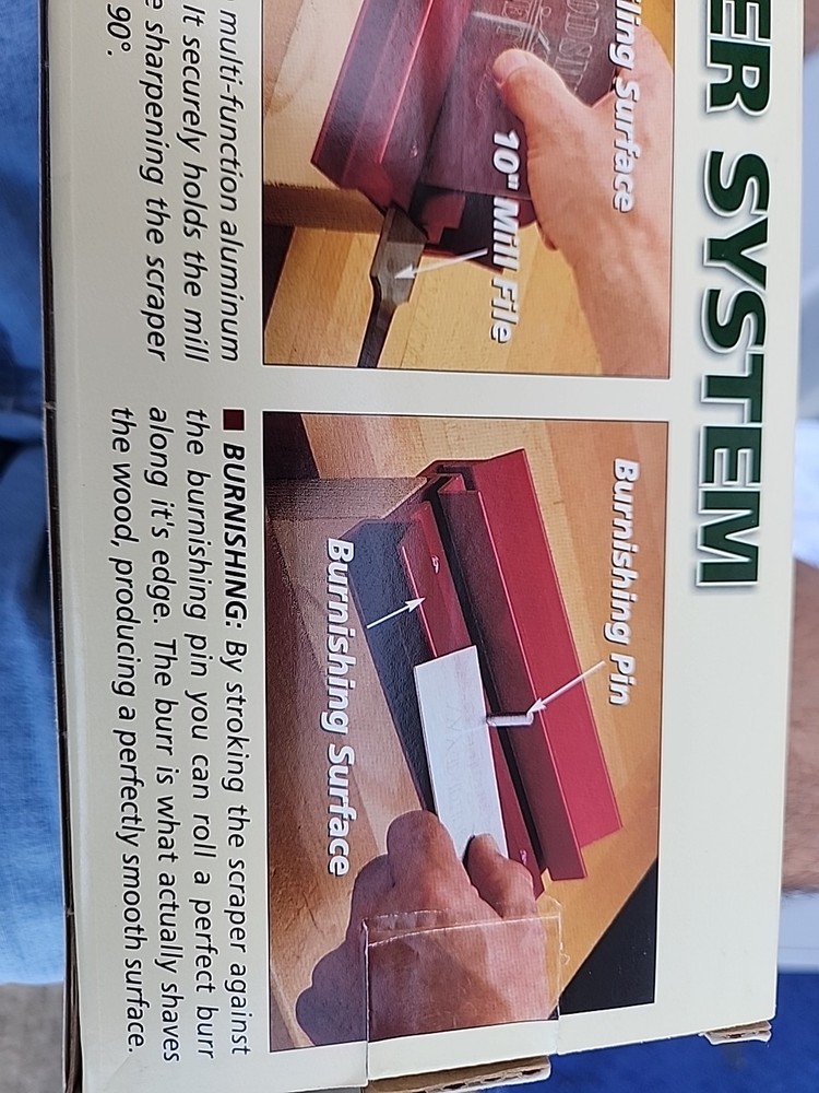 Woodworking Sharpening Jig And Scraper System Woodsmith