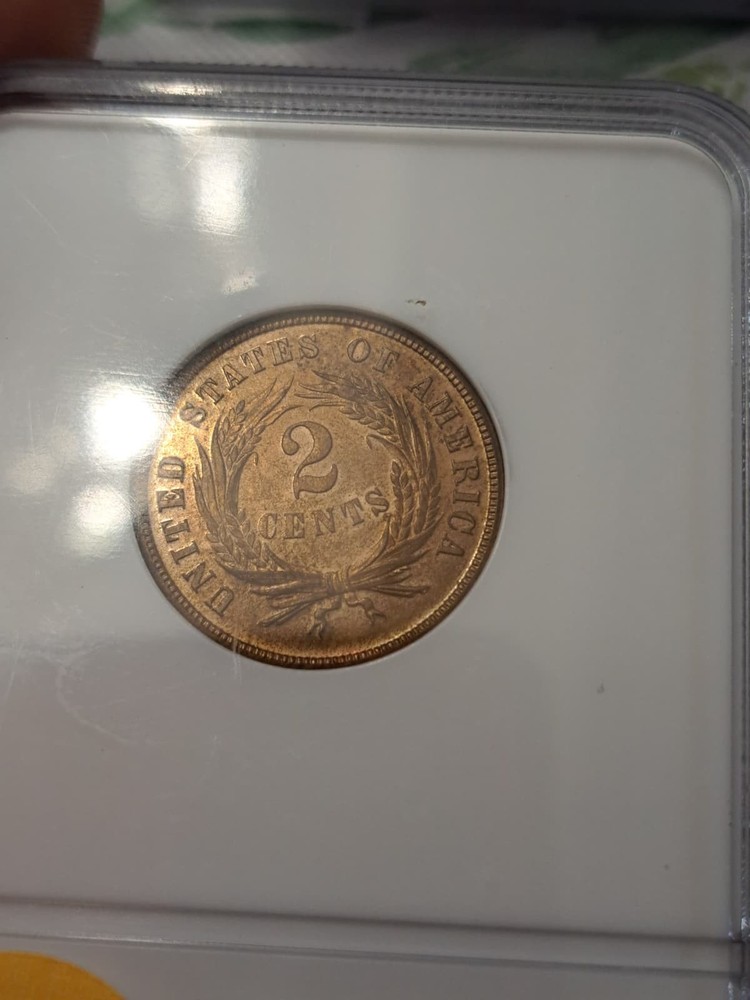 1870 2C NGC PF65 RD