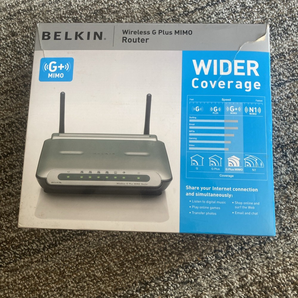 Bellini Wireless G Plus MIMO Router