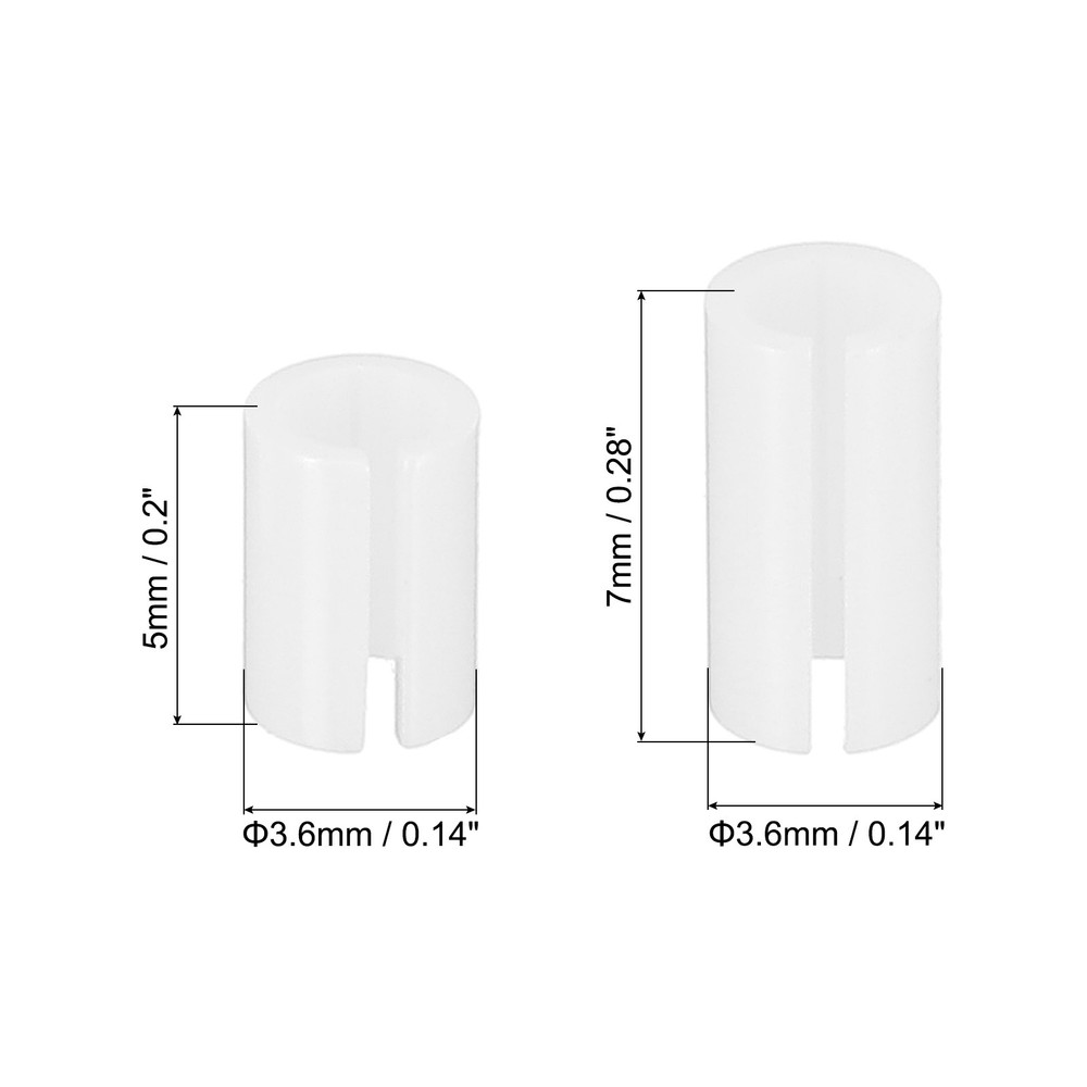 Fiber Optical Tool, 4 Pack 5mm/7mm Ceramic Core for Visual Fault Locator