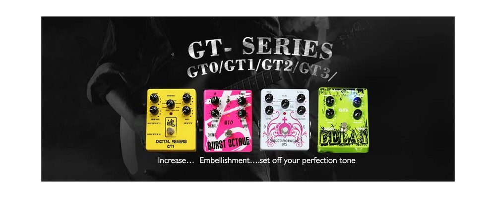 GT2 Multi-Modulation Guitar Effects Pedal -8 Modulation Modes including speci...
