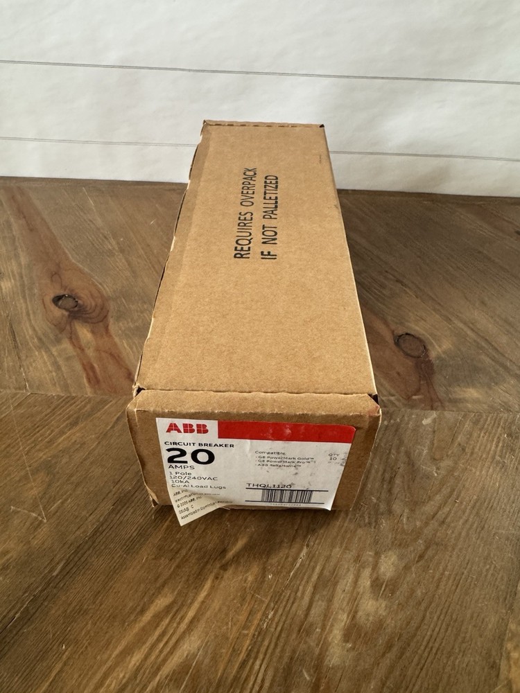 ABB THQL1120 20A Single Pole Circuit Breakers - New - Box of 10