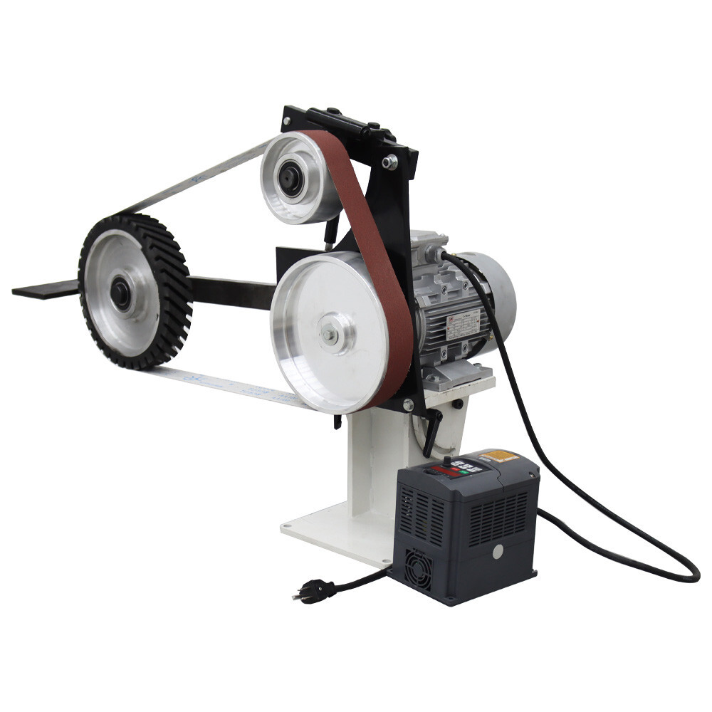 110V Vertical and Horizontal Frequency Conversion Industrial Grade Belt Machine