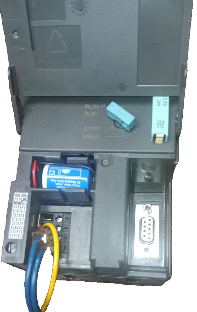 Siemens S7-300 CPU, 6ES7314-1AE04-0AB0 , w /Memory Card