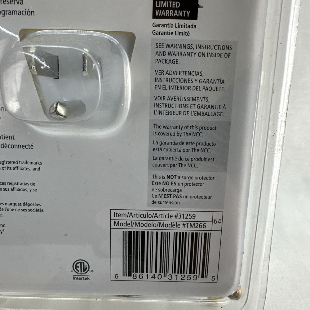 Stanley Timermax Programable Digital Indoor Weekly Timer NEW