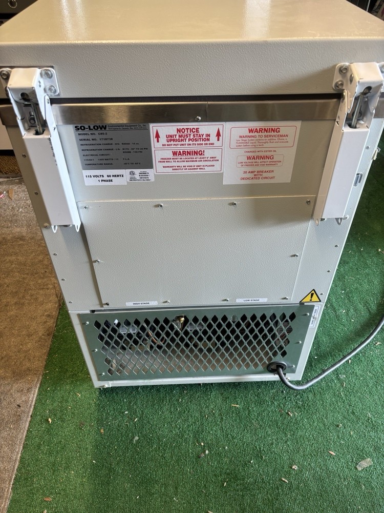 So-Low C85-2ULT Chest Freezer -85C Please Read description