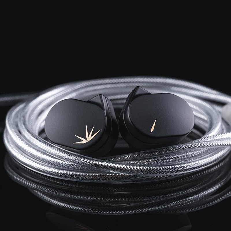 Moondrop CHU II High Performance Dynamic Driver IEMs Interchangeable Cable in...