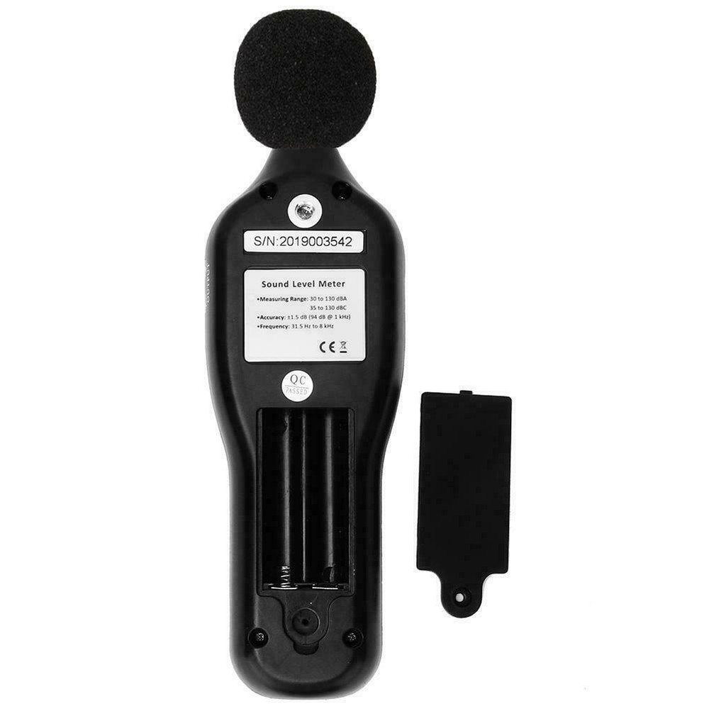 Sound Level Meter Data Logging Function 30dB~130dB Noise Tester Measuring Range